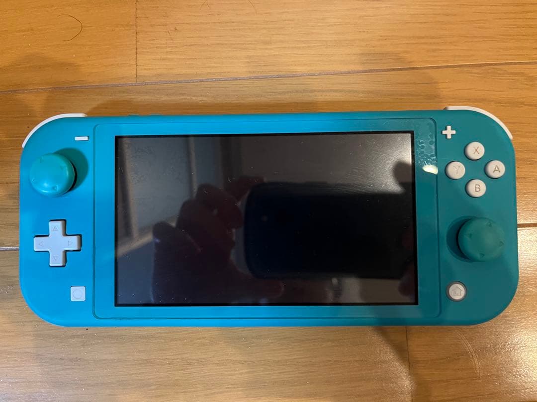 NintendoSwitch Lite ターコイズ 充電ケーブル、SDカード付属
