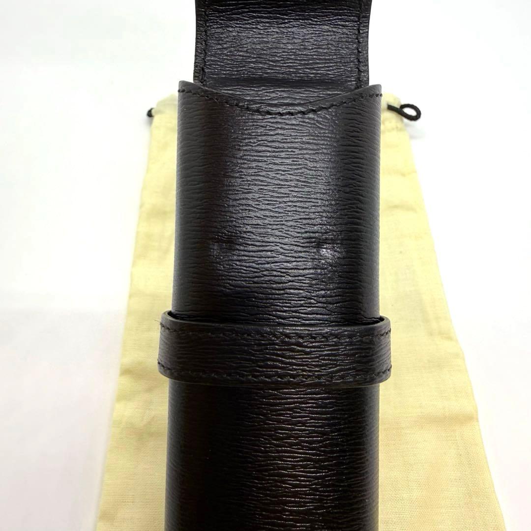 MONTBLANC モンブラン ペンケース 2本用 ブラック イタリア 4810