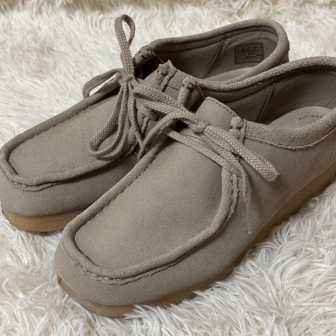 【極美品】clarks クラークス　ワラビー　チャッカブーツ　23.5