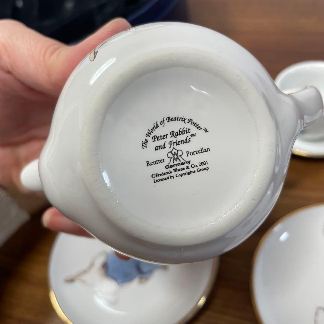 ロイターポーセリン ピーターラビット100周年 ピクニックセット