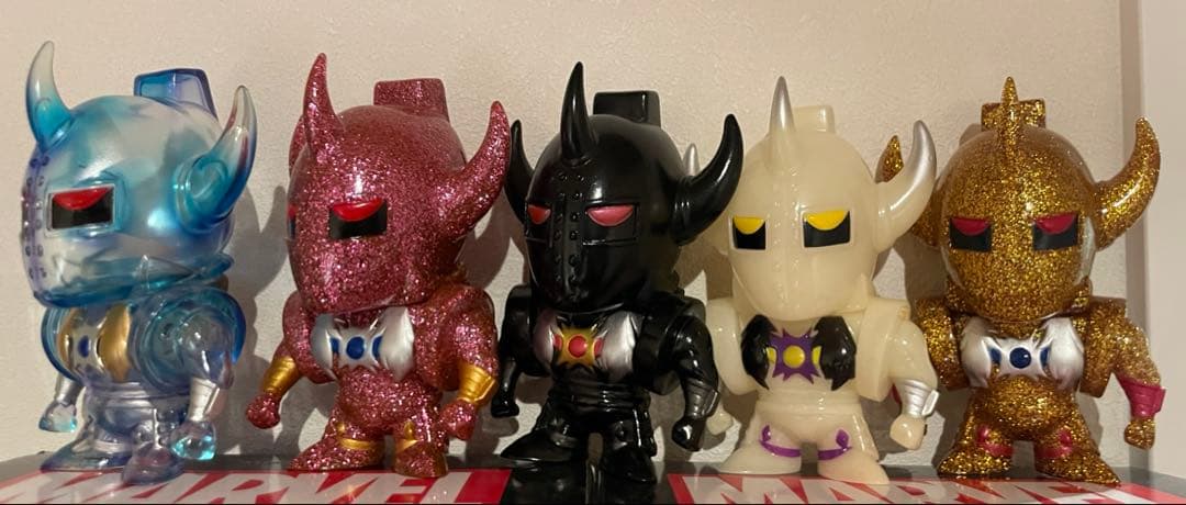 マッスルショット　キン肉マン　悪魔将軍　5体セット