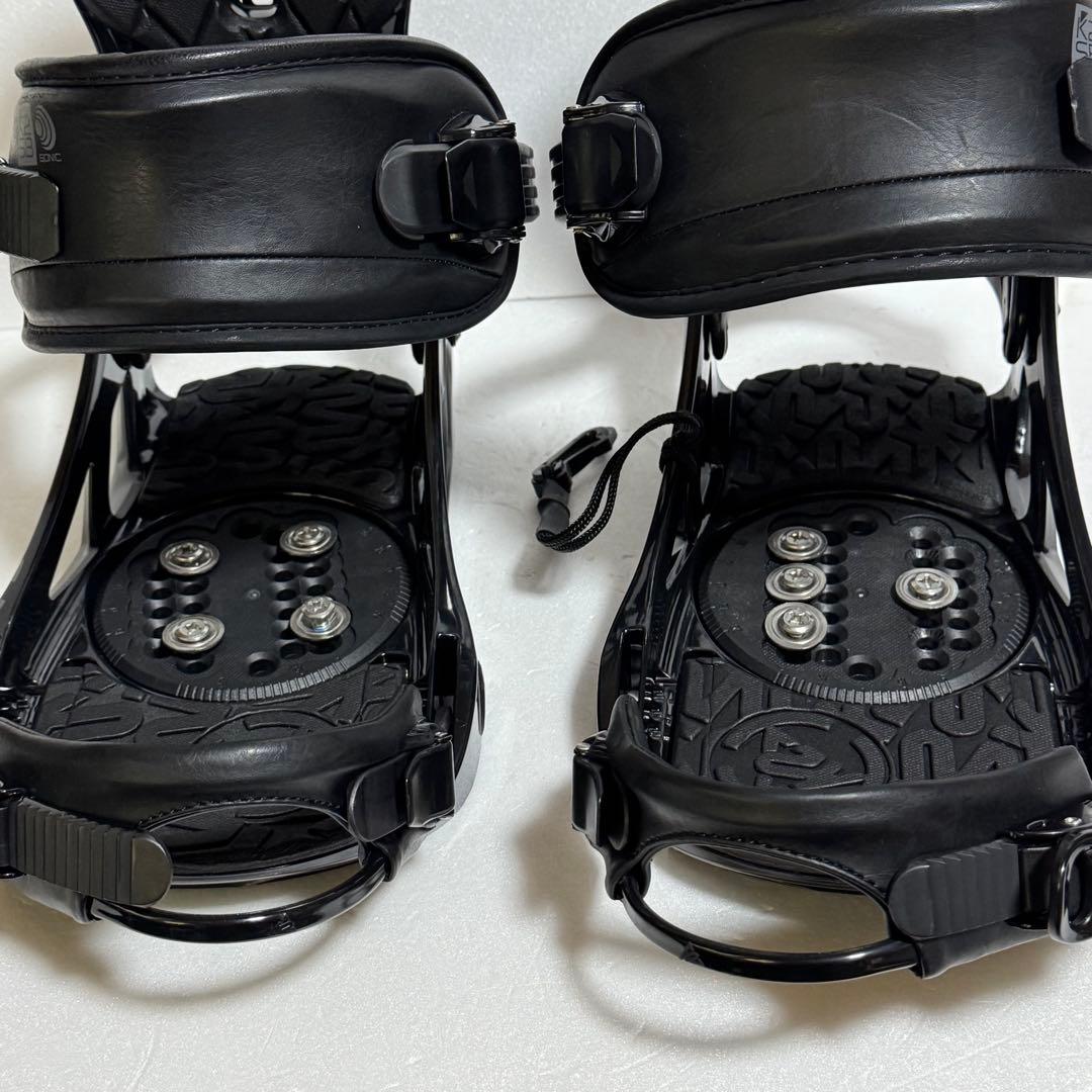 k2 Lサイズ ブラック スノーボード ビンディング 黒色初心者人気モデル
