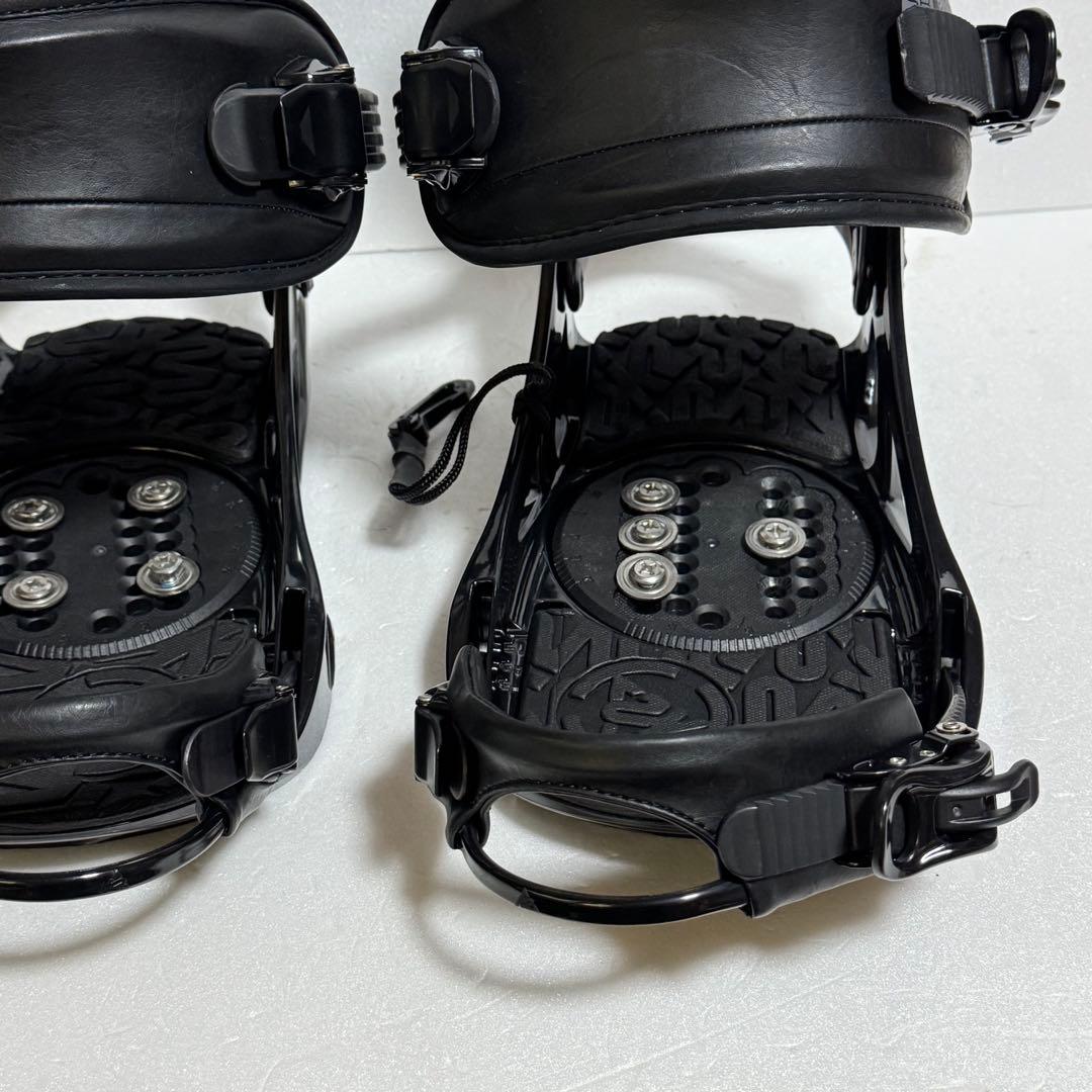 k2 Lサイズ ブラック スノーボード ビンディング 黒色初心者人気モデル