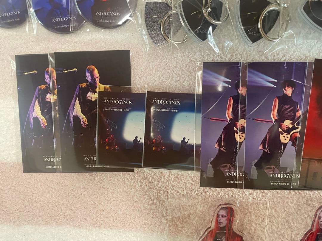 ANDROGYNOS　DIR EN GREY ラッフルくじ セット