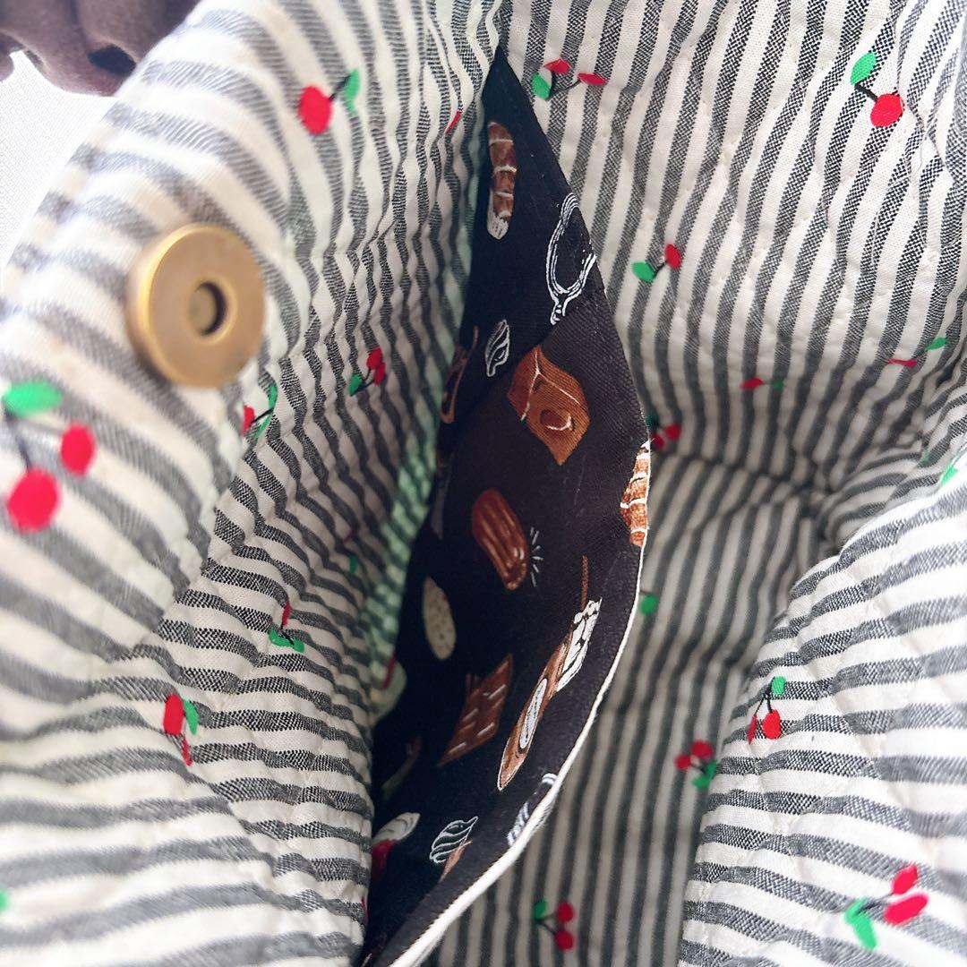 ま*ー様 コヤンイサムチョン　スイーツルミちゃん　バック　レオパードファー