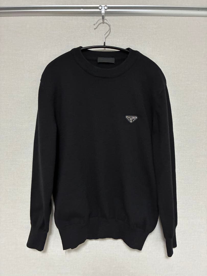 【正規品】PRADA テクニカルコットンスウェットシャツ トレーナー 長袖