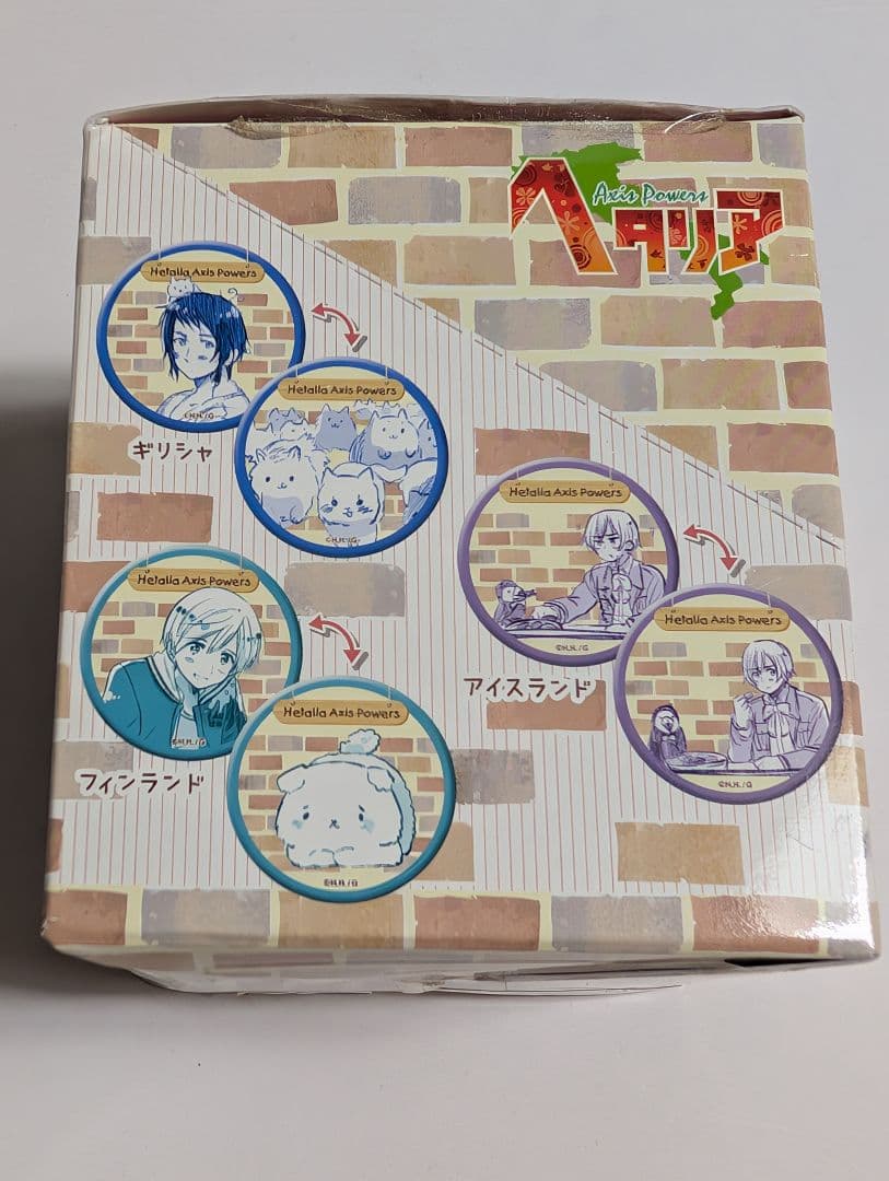 ヘタリア チェンジング缶バッジ 原作絵柄