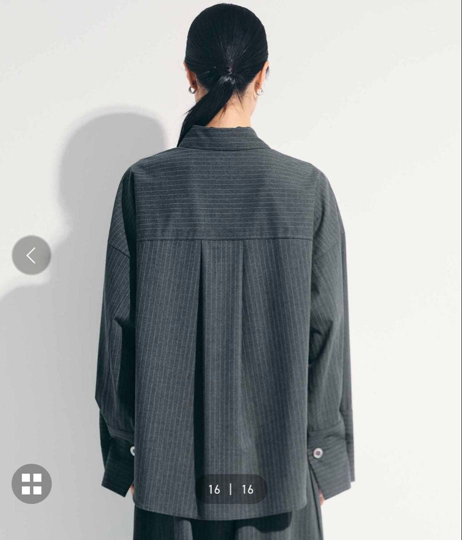 【美品】STUDIOUS2waycuffsovershirt