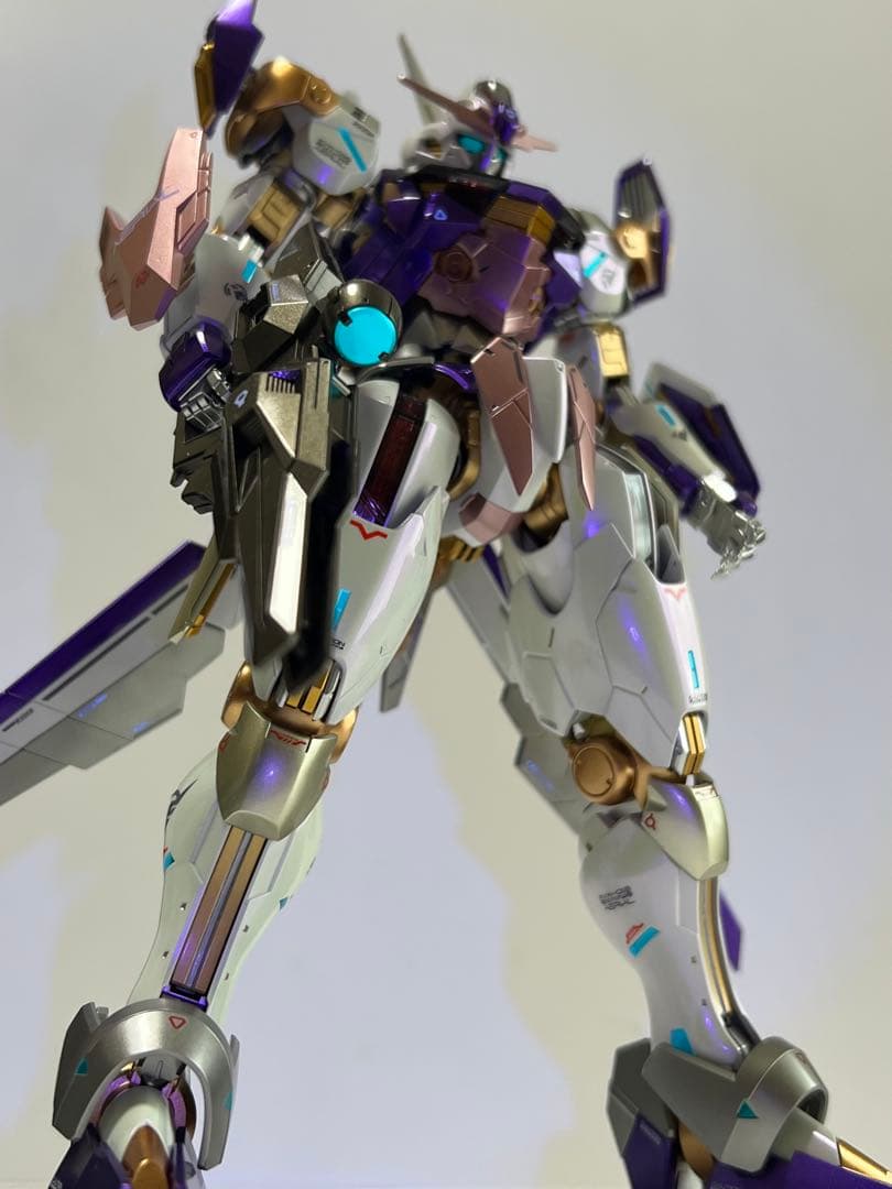 ガンプラ フルメカニクス 1/100 ガンダムエアリアル 塗装完成品