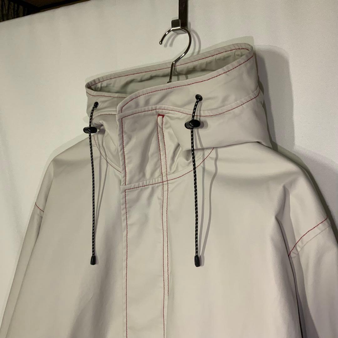 【希少】　shareef モッズコート　蜂ロゴ　グレー系