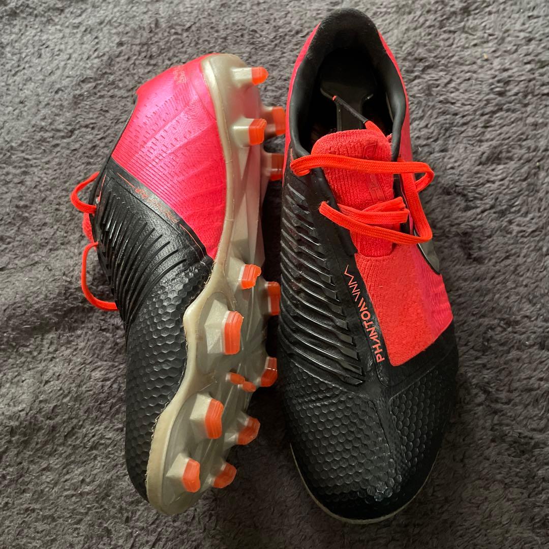 NIKE PHANTOM VNM スパイクシューズ 黒/赤
