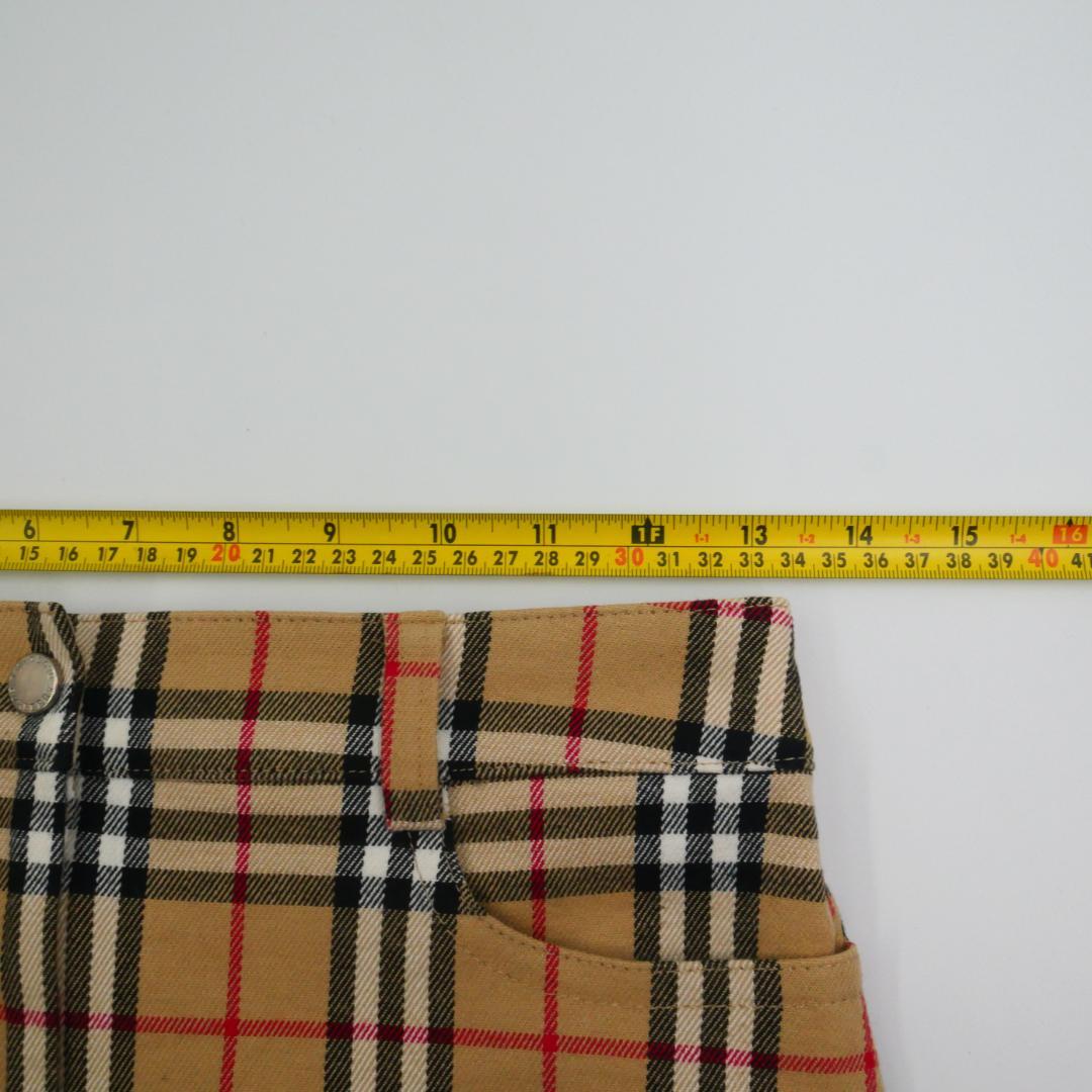 BURBERRY　BLUE　LABEL ミニスカート ベージュ　ノバチェック