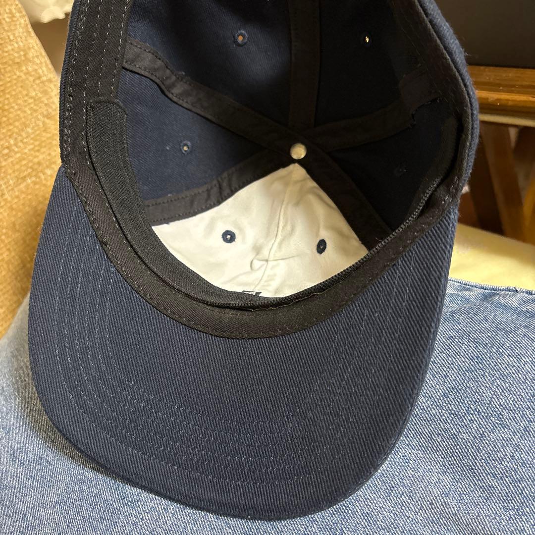 SUPREME ネイビー キャップ