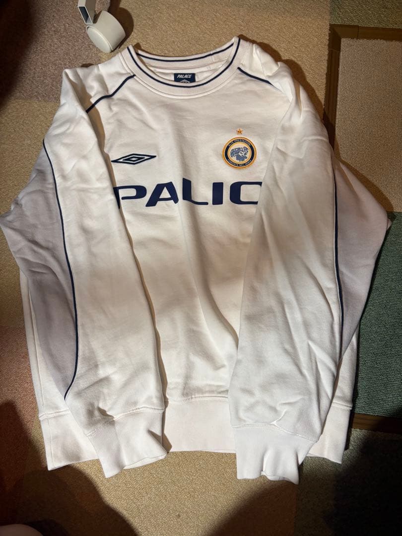 トップス PALACE UMBRO Crewneck White M