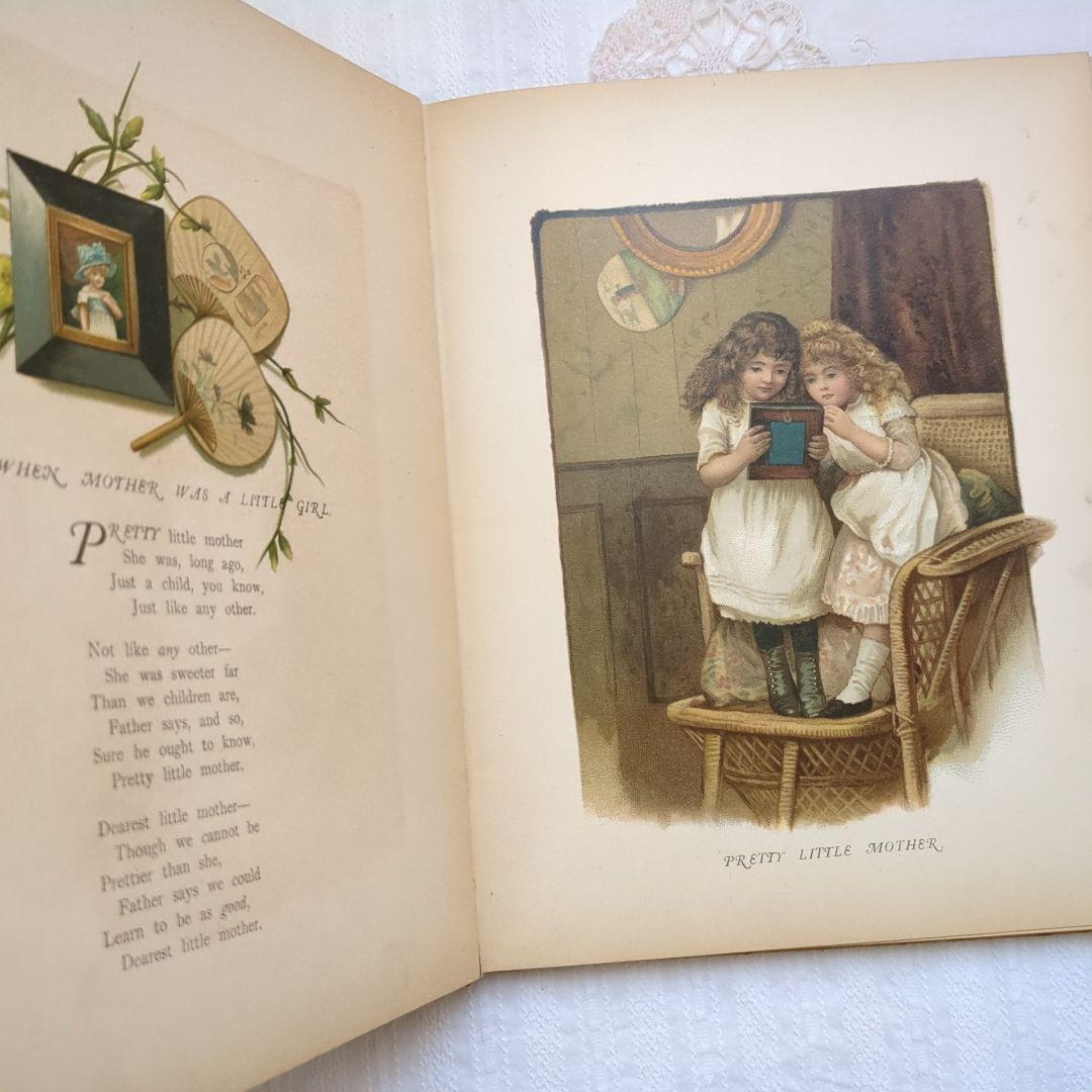 超稀少 1888年 アーネストニスター ハリエットベネット絵本 ヴィクトリアン