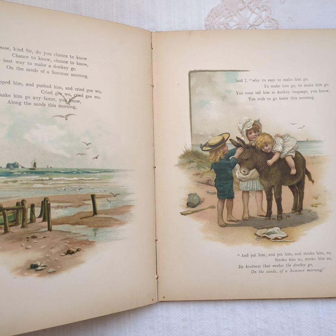 超稀少 1888年 アーネストニスター ハリエットベネット絵本 ヴィクトリアン