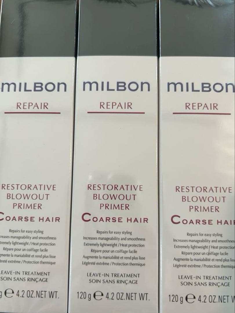 新品ミルボンブローアウトクライマーコースヘア120g