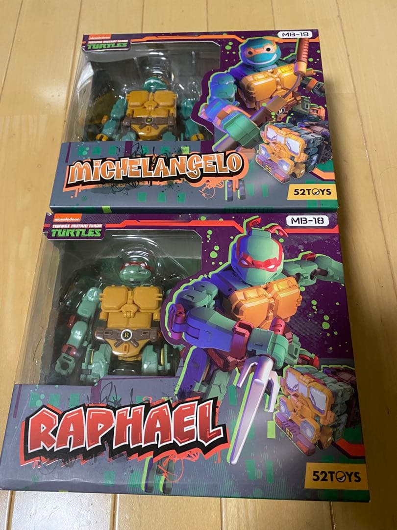 52TOYS ミケランジェロ ラファエロ フィギュアセット
