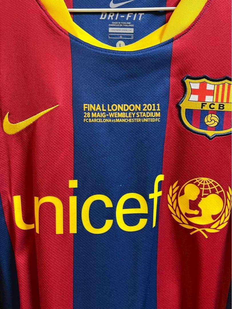 【正規品】バルセロナ10/11 メッシ　ユニフォーム