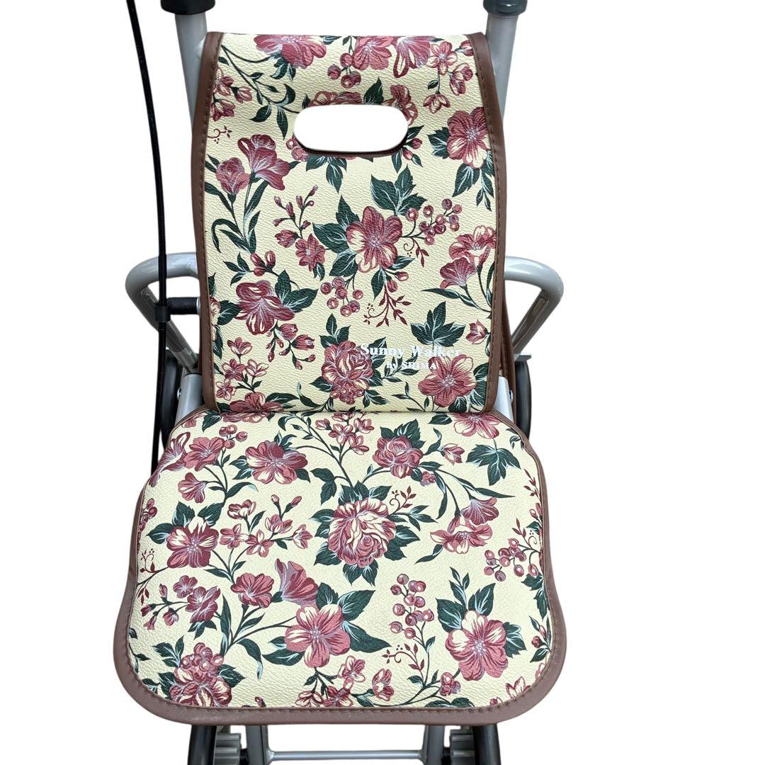 新品　島製作所　サニーウォーカー　シルバーカー　歩行器　折りたたみ式　傘立て