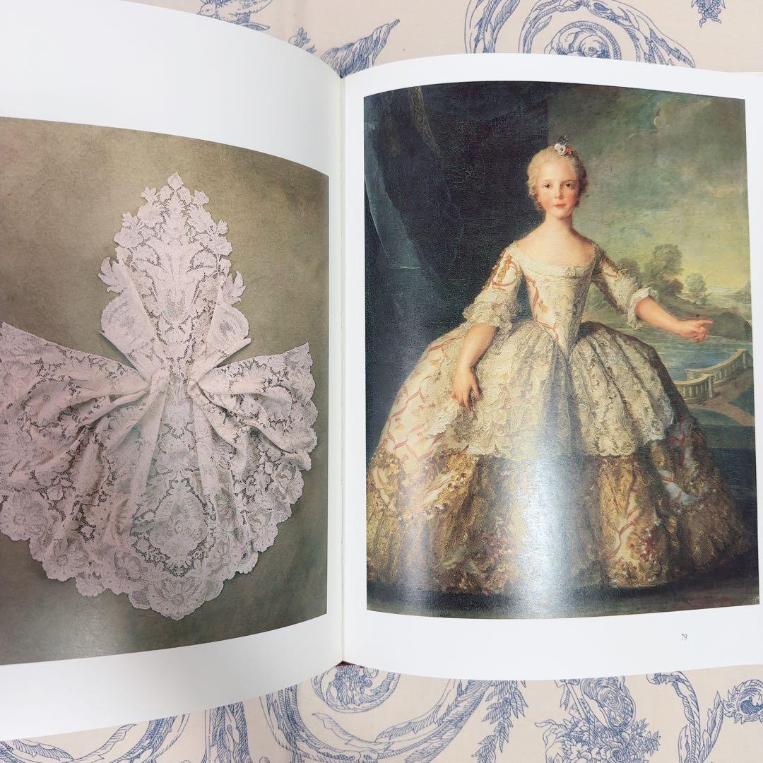 値下Dentelles レースに関する本　アンティークレース　大型本　フランス語