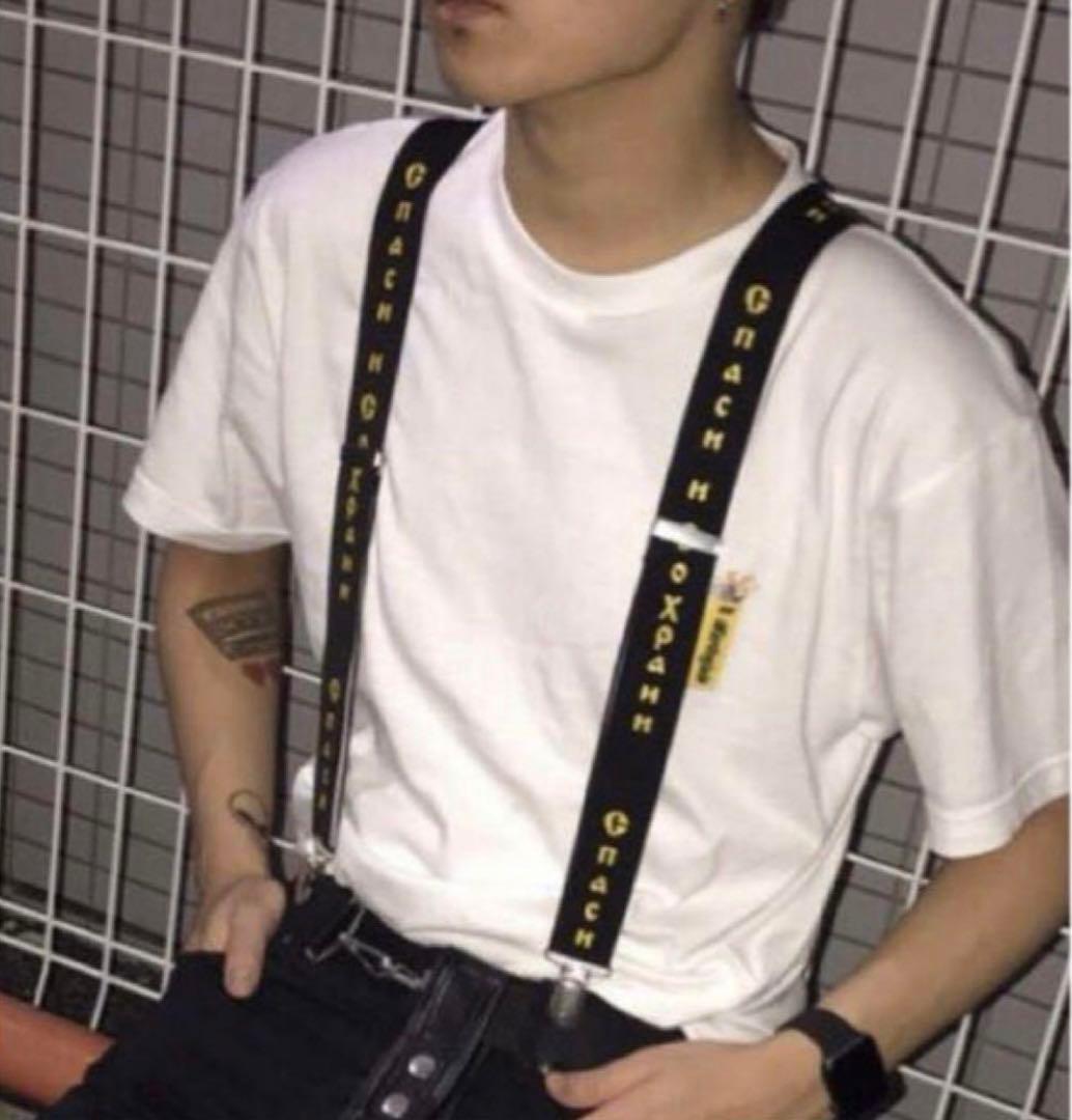 gosha rubchinskiy サスペンダー