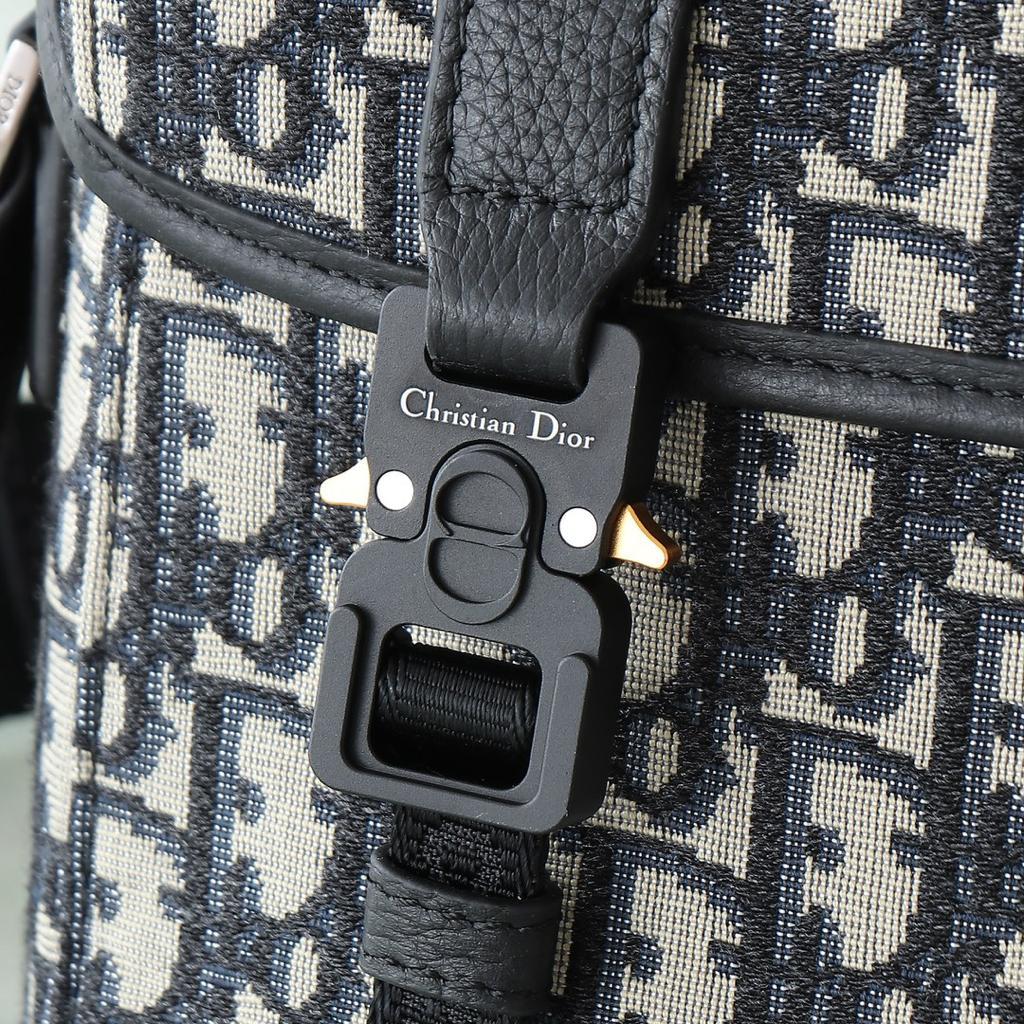 メッセンジャーバッグ ブラック/ホワイト