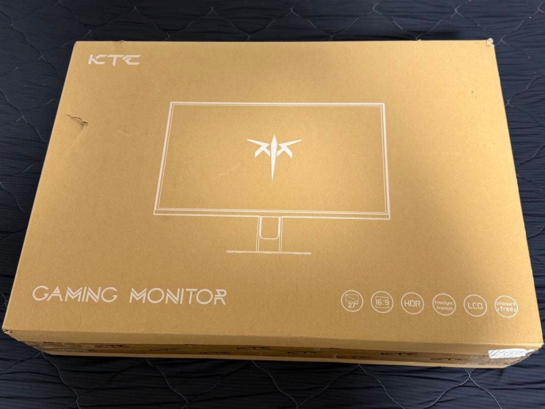 ほぼ新品 H27T22S KTC ゲーミングモニター WQHD 180Hz