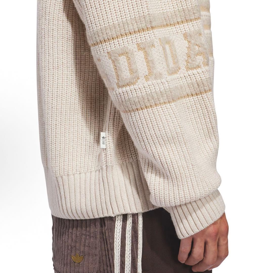 新品2XL Adidas CLOT BY EDISON長袖ニット IK2975