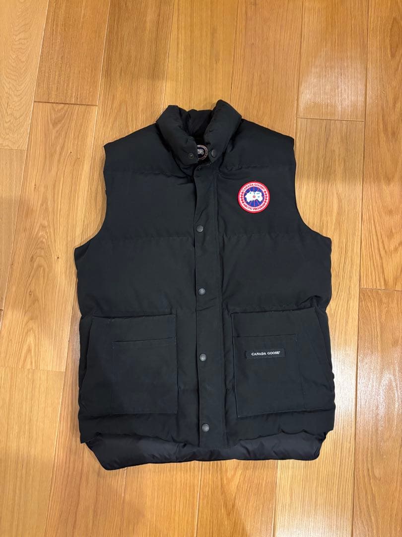   ブラック ダウンベスト