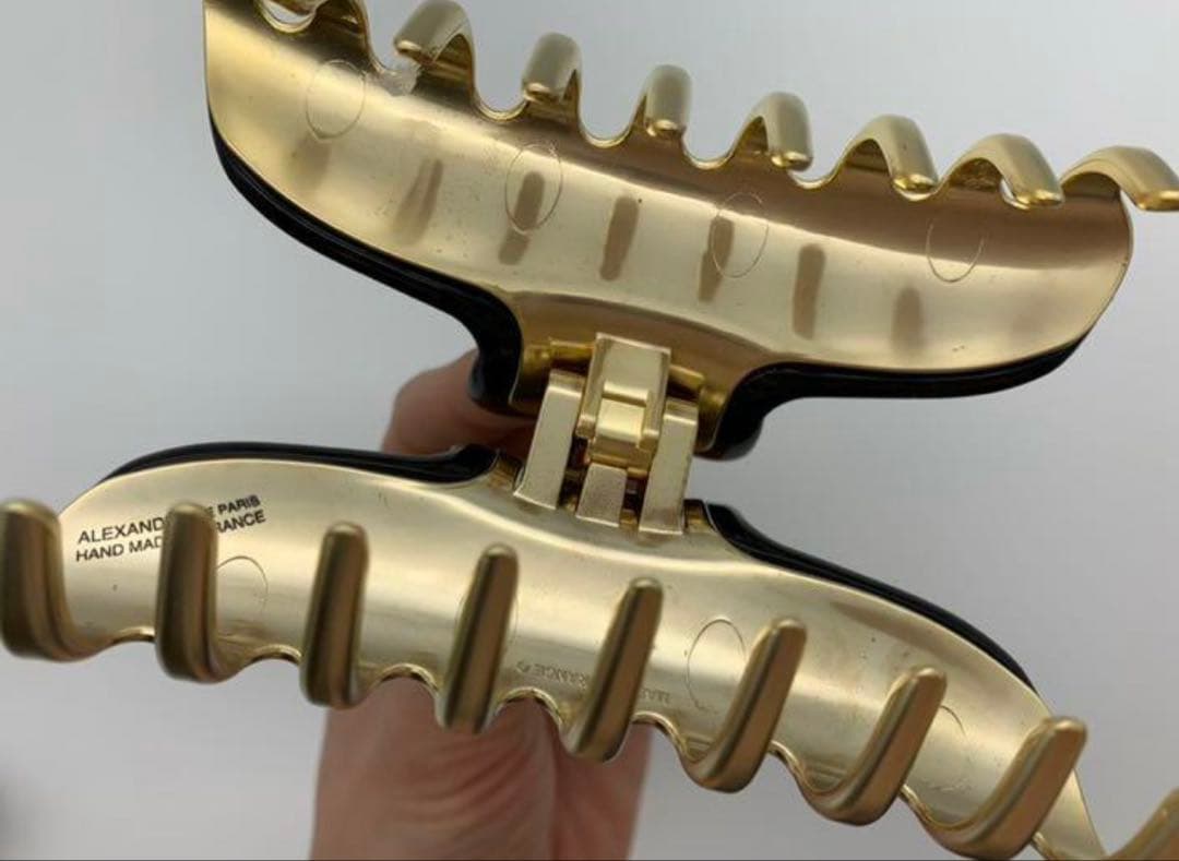 大 アレクサンドルドゥパリ　ヘアクリップ　Lサイズ