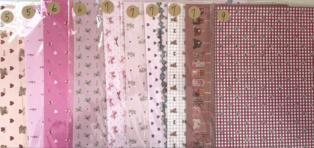 ☆aromantic デザインペーパー・まとめ売り☆