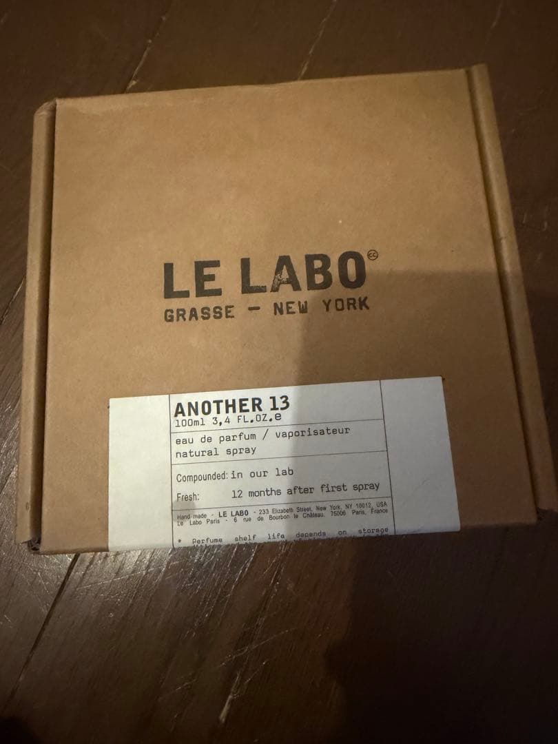 期間限定値下げLE LABO ANOTHER 13 100ml オードパルファム