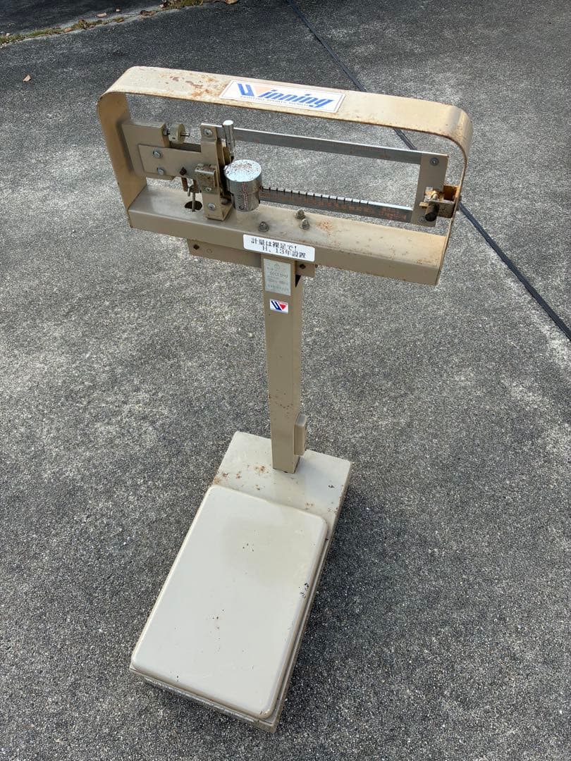 Winning 体重計 最大100kg 2013年設置　台はかり　ボクシング