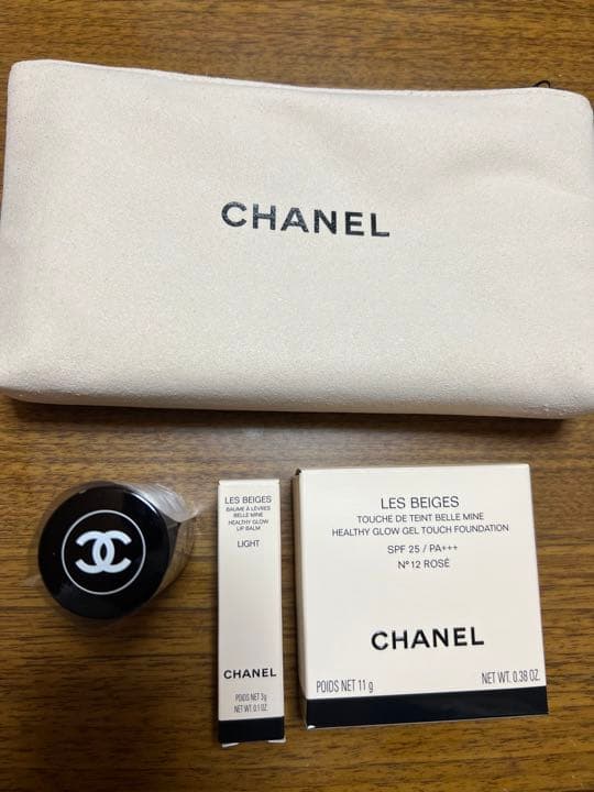 【新品未使用】CHANELポーチ付きコスメセット