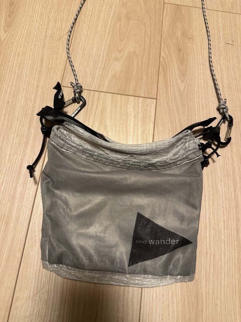 and wander Cuben Fiber Sacoche アンドワンダー