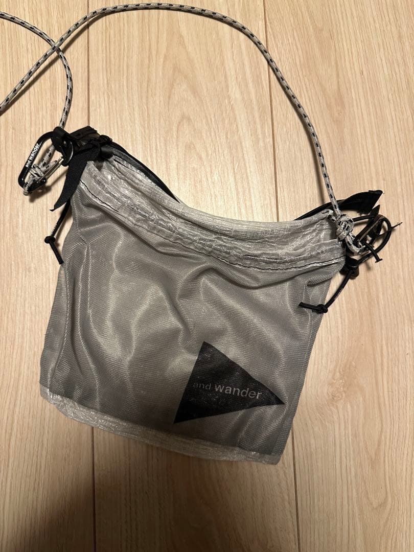 and wander Cuben Fiber Sacoche アンドワンダー