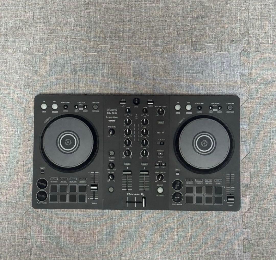 【美品】Pioneer DJ DDJ-FLX4 コントローラー【付属品多数】