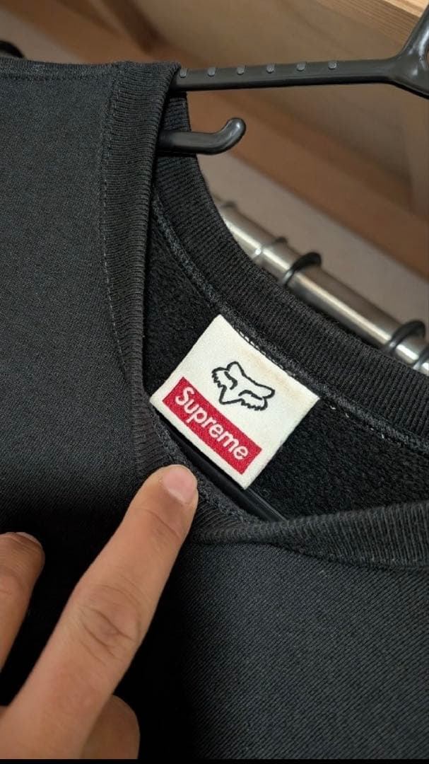 Y*N様 「美品」SupremeHondaFoxRacing Crewneck