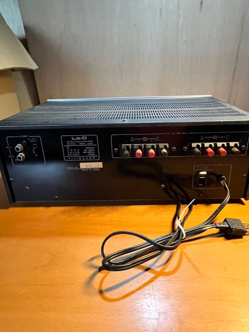 日立Lo-D HCA-4580 HMA-4580 FT-580 通電ok アンプ