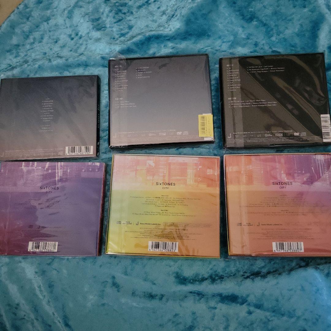 SixTONES　アルバム　まとめ売り　セット　CD　音色盤　原石盤　初回