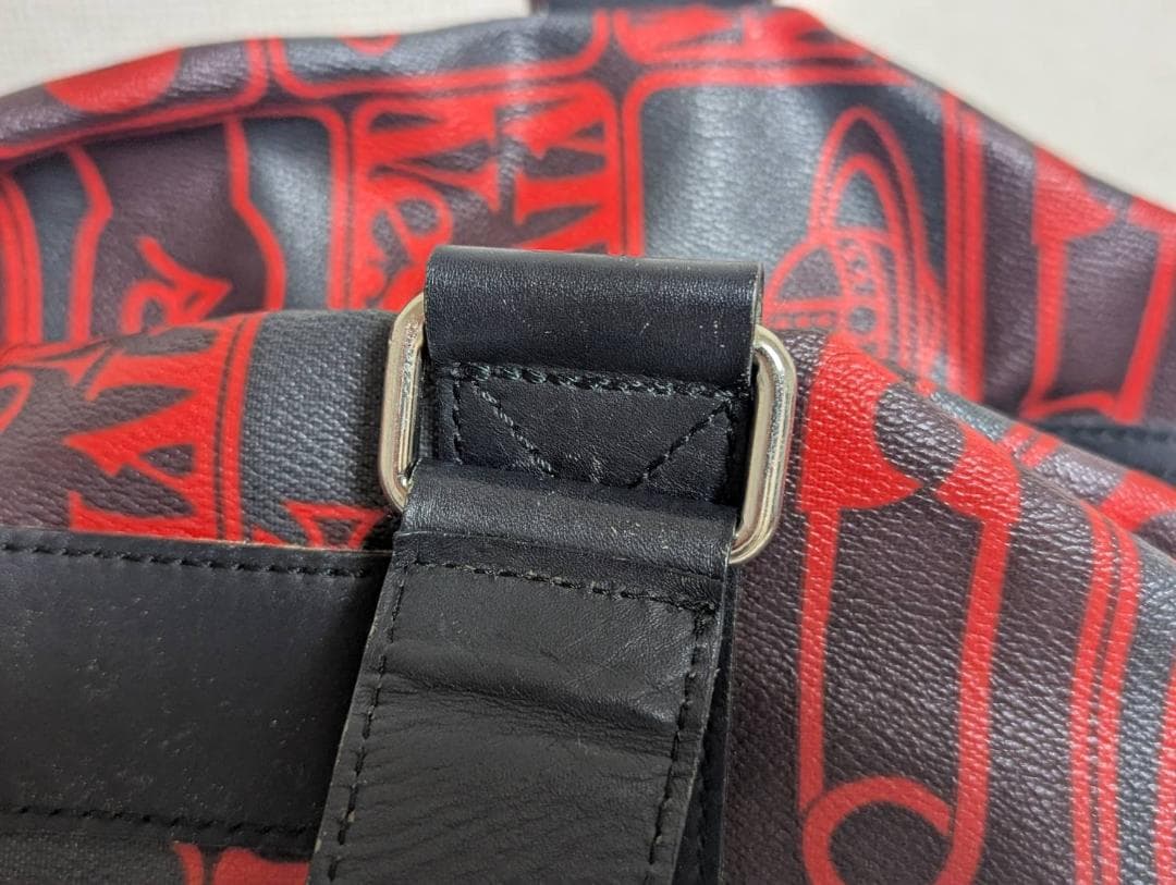 ☆早い者勝ち☆【美品】ヴィヴィアンウエストウッド ボストンバッグ オーブ 総柄