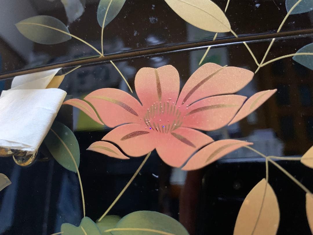 【未使用ですが長期保管】会津塗り　小引き出し