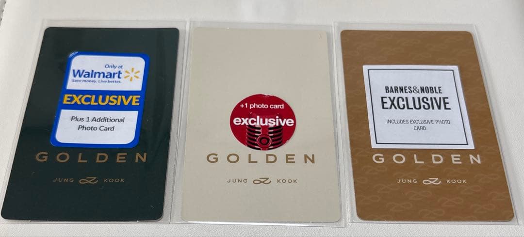 BTS ジョングク GOLDEN US 限定 トレカ セット
