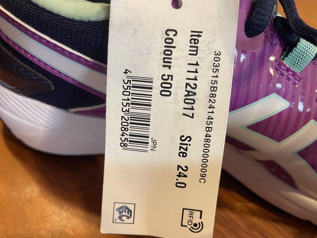 新品未使用 ASICS レディース ゴルフシューズ 24.0cm