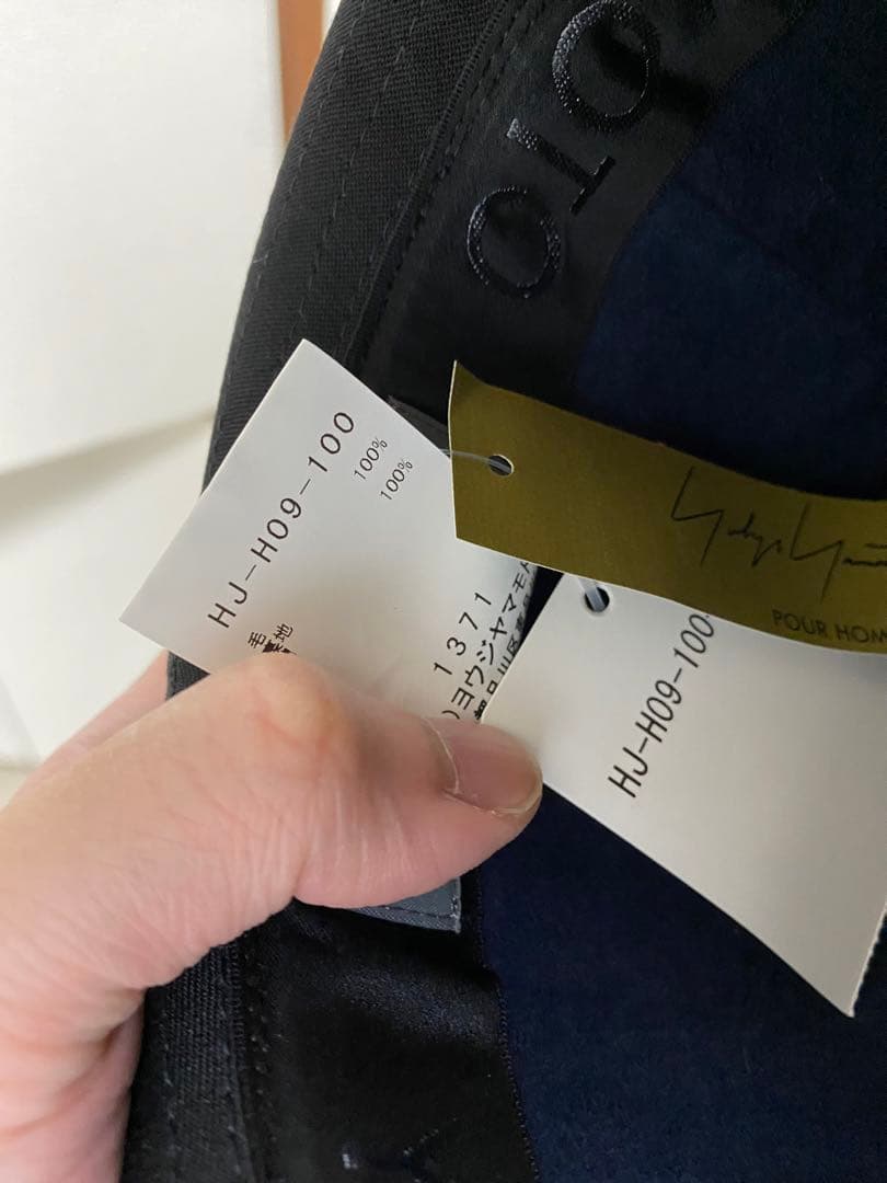 新品 yohji yamamoto pour homme フェドラハット