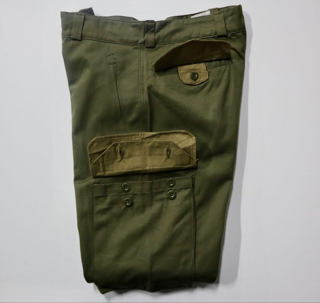 ア*田様 フランス軍 M-47 カーゴパンツ 後期 デッドストック 実物 オリー