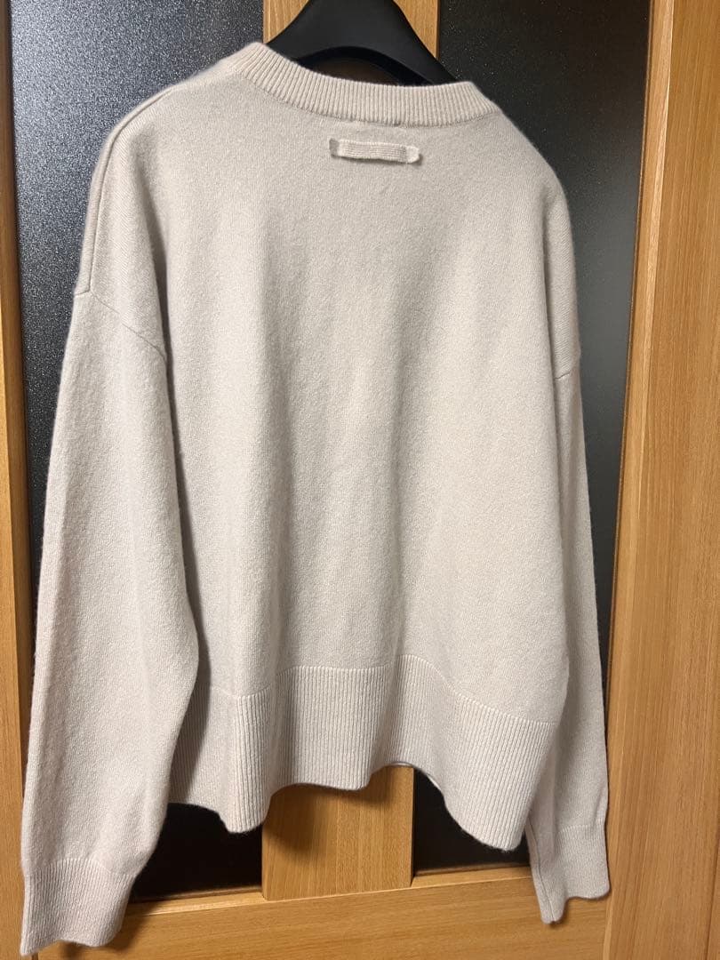 今季新品23区【見上愛さん着用洗える】ピュアカシミヤ クルーネック カーディガン