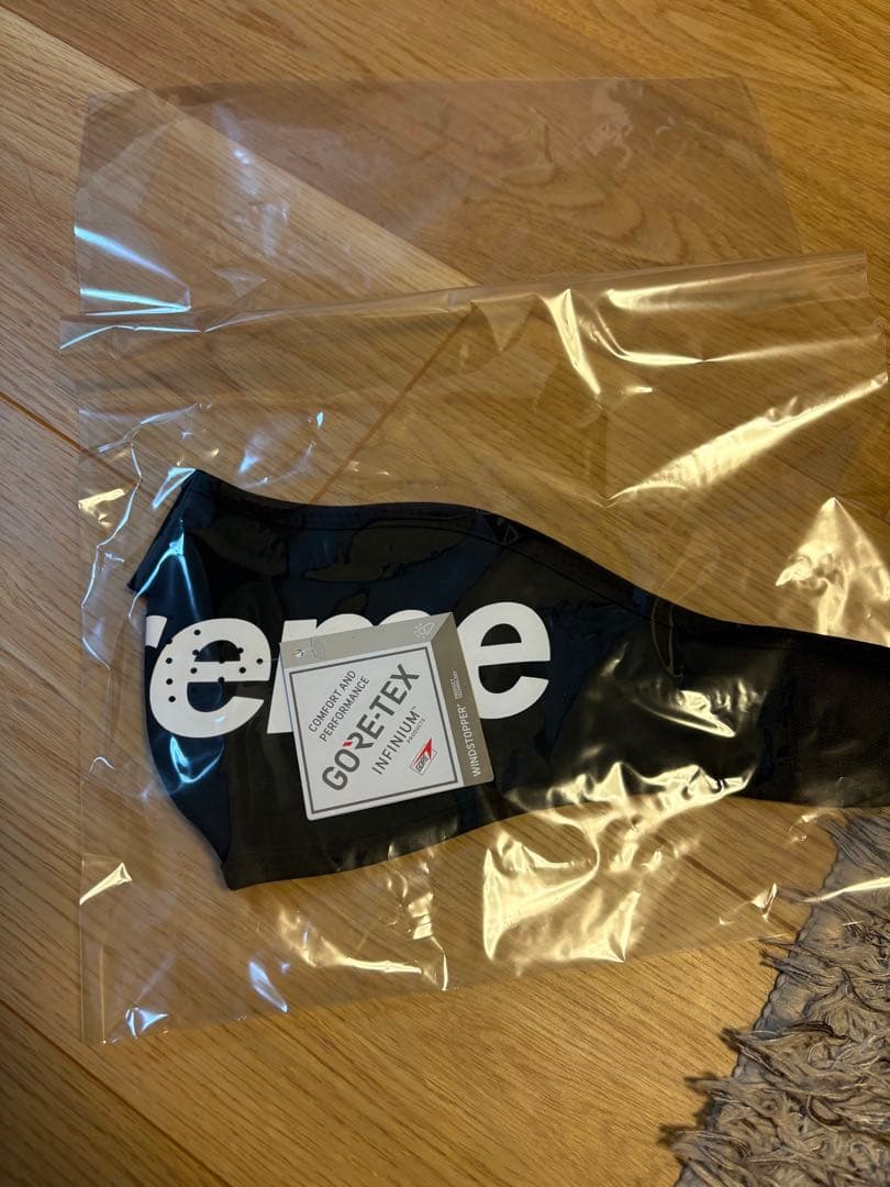 新品未使用 Supreme WINDSTOPPER® フェイスマスク ブラック