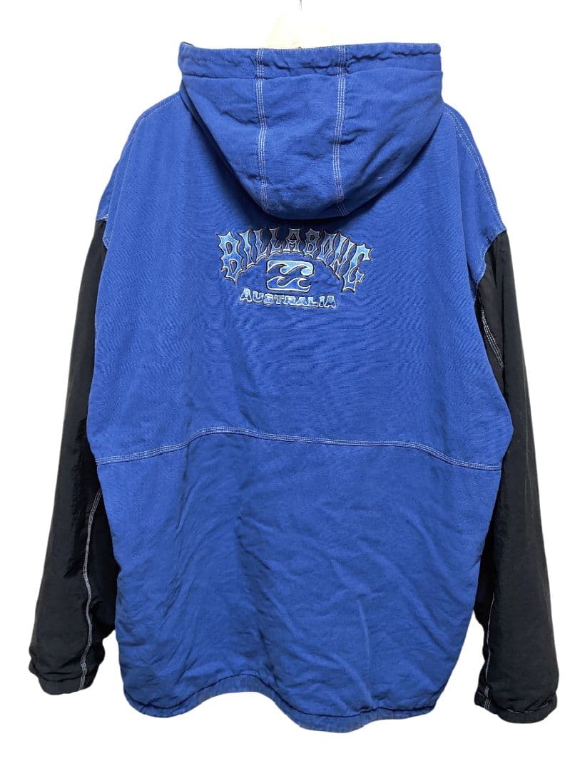 90s ビラボン インディゴダック × ナイロン リバーシブルジャケット